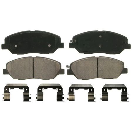 WAGNER BRAKES Ceramic Disc Pad Set, Zd1202 ZD1202